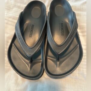 Birkenstock EVA Gunmetal Flip Flops Size 39